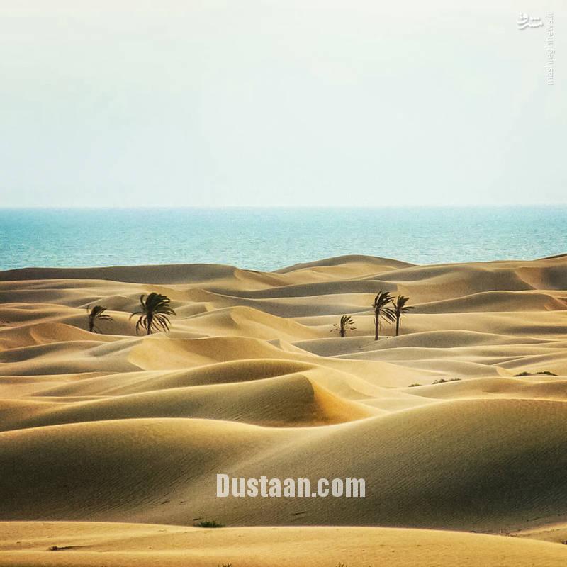 www.dustaan.com عکس: منظره‌ ای فوق العاده زیبا در سیستان و بلوچستان