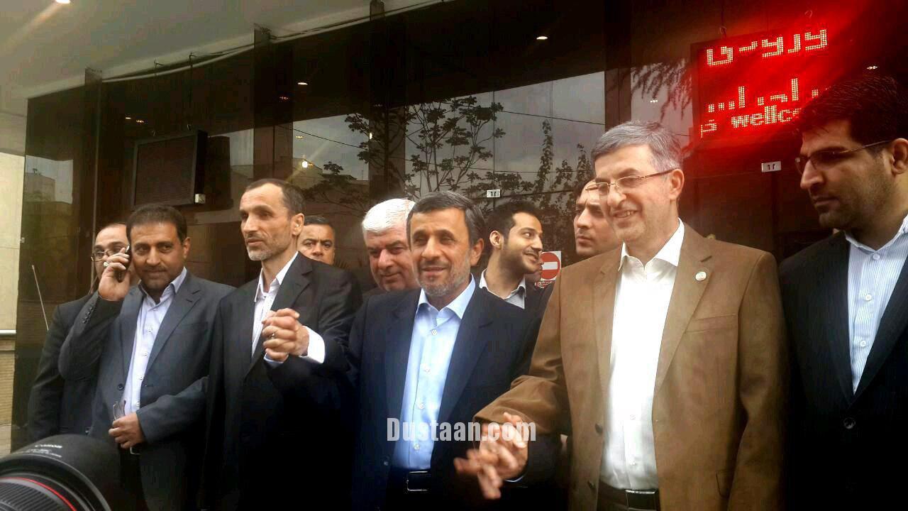 www.dustaan.com احمدی‌نژاد، مشایی و بقایی در وزارت کشور +تصاویر