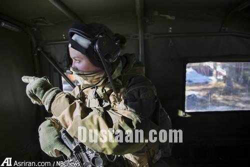 www.dustaan.com پوشش متفاوت زنان در ارتش نروژ  تصاویر