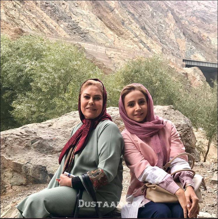 www.dustaan.com عکس دیدنی شبنم قلی خانی و مهرانه مهین ترابی در دل طبیعت