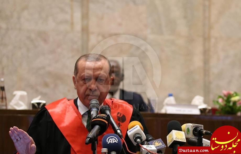 www.dustaan.com اردوغان در سودان دکتر شد + عکس