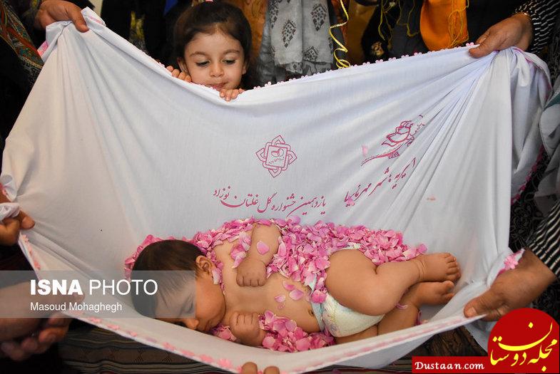 www.dustaan.com سنت جالب دامغانی‌ ها برای نوزادان! +تصاویر