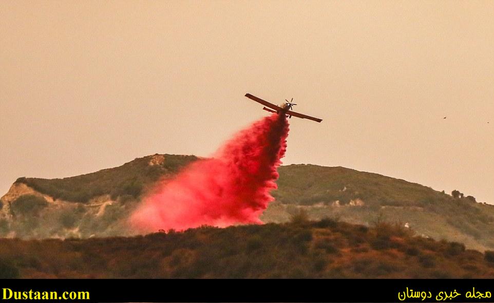 Numerous ground crews, fixed wing and helicopter resources continue to battle the blaze whichis now at 20 percent containment