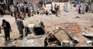 انفجار تروریستی در پاکستان ۱۲ کشته و ۳۵ زخمی برجا گذاشت