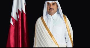 پیام تسلیت امیر قطر به حسن روحانی در پی حادثه پلاسکو