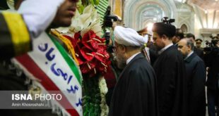 تصاویر: تجدید میثاق هیات دولت با آرمان‌ های امام (ره)