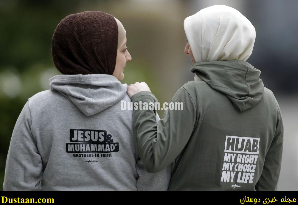 حجاب زنان مسلمان در کشور های اروپایی +تصاویر