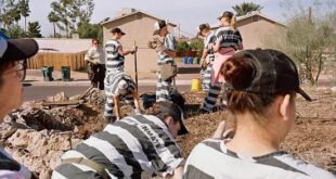 تصاویری از زندان زنان زنجیری آریزونا ویژه جرائم سنگین