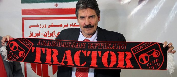 تونی الیویرا به عنوان سرمربی تراکتور سازی انتخاب شد