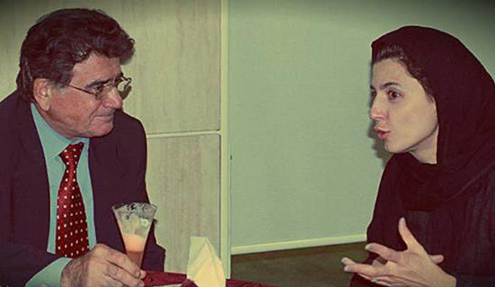 لیلا حاتمی کیا در کنار استاد شجریان ...