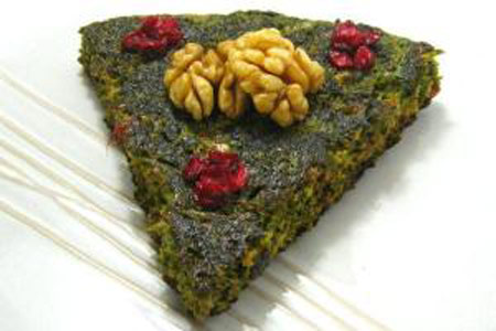 تهیه کوکوی کاهو