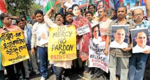 اعتراضات گسترده مردم در کلکته هند بر علیه وزیر دولت« تامیل نادو» ....