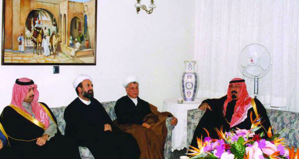 تصویری از پادشاه عربستان در منزل هاشمی رفسنجانی!