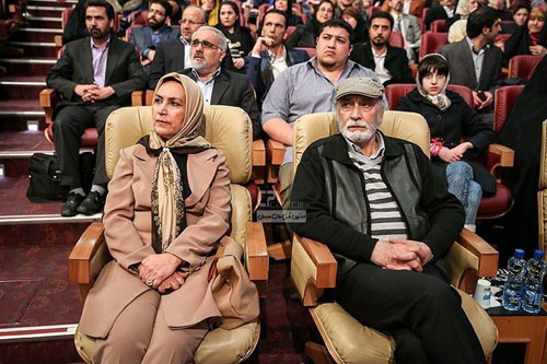 محمود پاک نیت و همسرش مهوش صبر کن