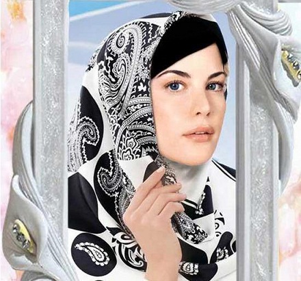 بازیگران معروف و زیبای هالیوودی را با حجاب ببینید!