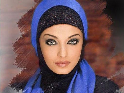 بازیگران معروف و زیبای هالیوودی را با حجاب ببینید!