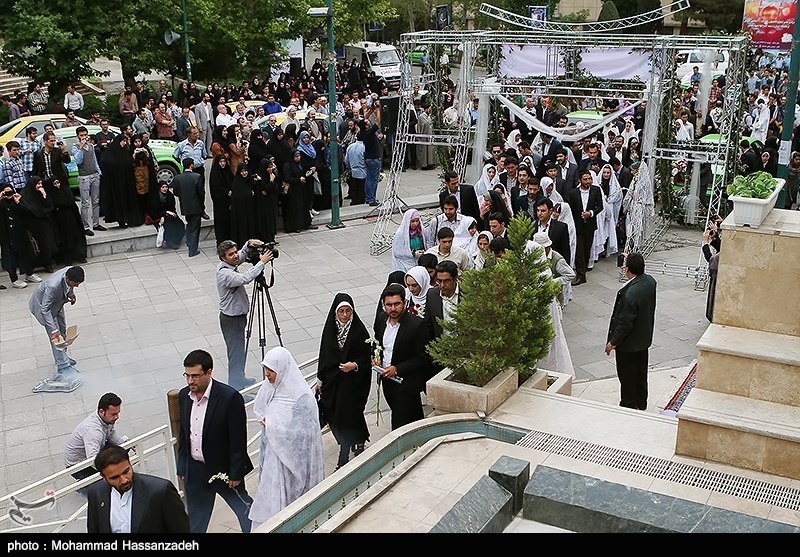 تصاویری از هفدهمین جشن ازدواج دانشجویی دانشگاه تهران