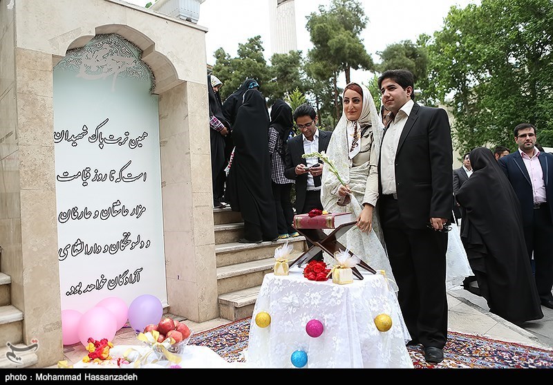 تصاویری از هفدهمین جشن ازدواج دانشجویی دانشگاه تهران