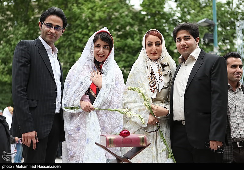 تصاویری از هفدهمین جشن ازدواج دانشجویی دانشگاه تهران