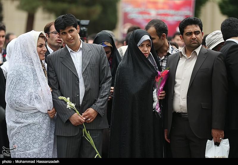 تصاویری از هفدهمین جشن ازدواج دانشجویی دانشگاه تهران