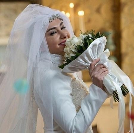 هانیه توسلی را با لباس عروس ببینید!