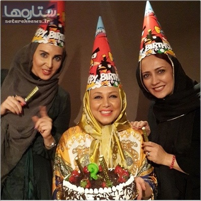 عکس/ جشن تولد بهنوش بختیاری با حضور شیرین بینا و لیلا بلوکات
