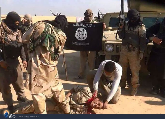عکس/ بریدن وحشیانه سر سرباز عراقی توسط داعش +18