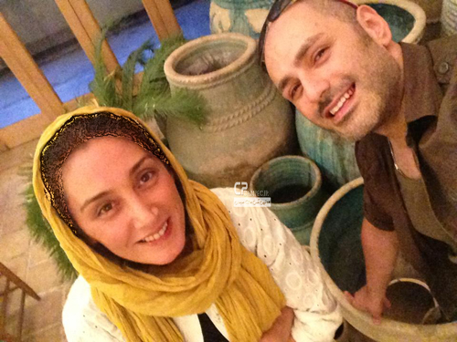 3 تصویر بسیار جالب از هدیه تهرانی و همسرش