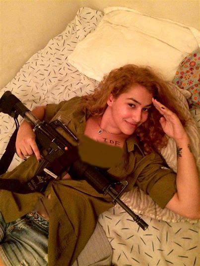 دختران برهنه عامل افزایش روحیه سربازان اسرائیلی! +تصاویر
