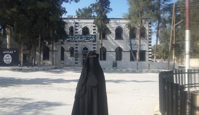 یک زن مغربی عضو سابق القاعده به داعش پیوست +عکس 