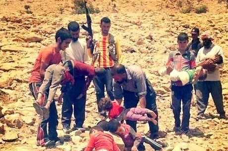 تصاویر/  کودکانی که به دست داعش زنده به گور شد