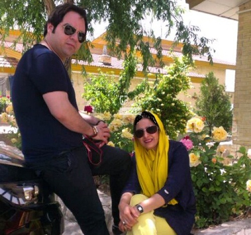 عکس/ شهرام قائدی و همسرش