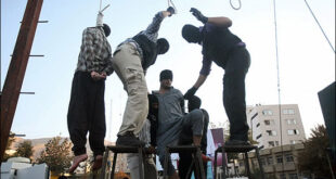 تصاویر/ اعدام 4 متجاوز به عنف در شیراز (18+)