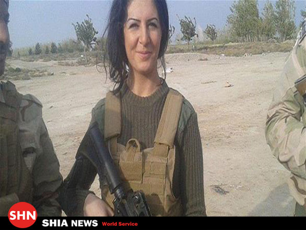 دختر 29 ساله دانمارکی برای مبارزه با داعش وارد کوبانی شد +عکس