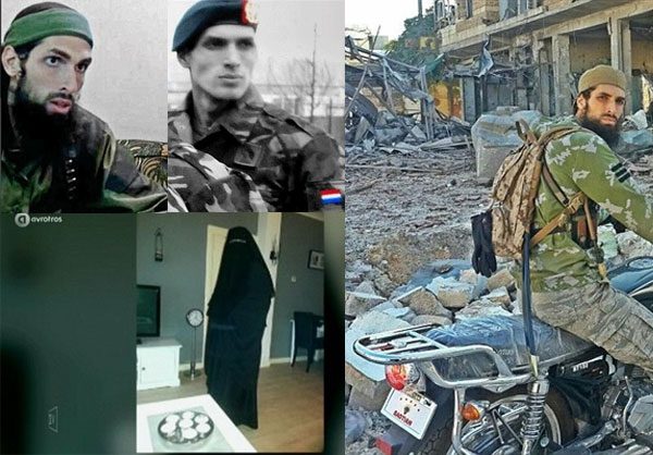 فرار زن هلندی از دست ازار و اذیت های شوهر داعشی! +عکس