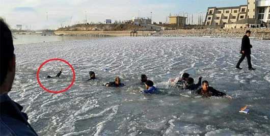تصویری تلخ از لحظه غرق ‌شدن ‌دو‌ دختر جوان در ‌شورابیل اردبیل