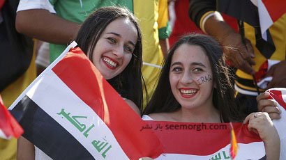 www.dustaan.com-تماشاگران دیدار ایران و عراق4