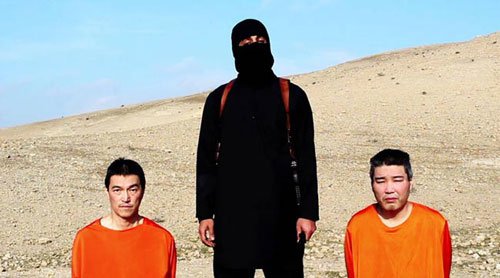 www.dustaan.com-عکس داعش یکی از گروگان های ژاپنی را سر برید۱