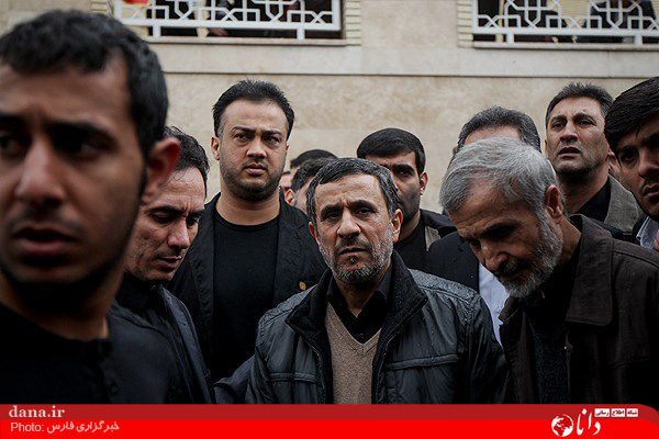 تصاویر/ مراسم تشییع مادر محمود احمدی‌ نژاد