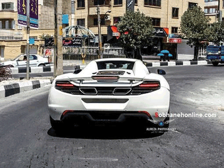 dustaan.com-ماشین ۷ میلیاردی در خیابان های تبریز!
