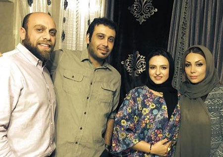 عکس/ گلاره عباسی و همسرش در کنار محسن چاوشی و همسرش!