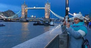 عکس و تیپ زیبای الناز شاکردوست در لندن