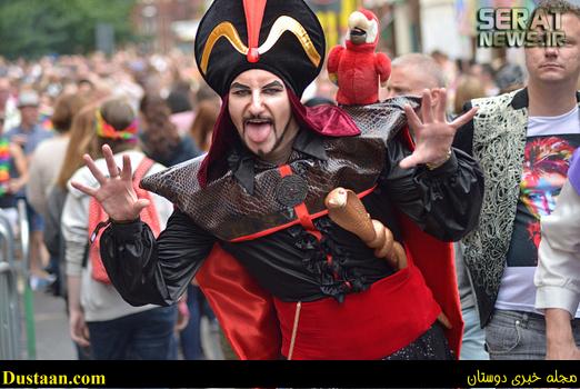 A person attending Manchester Pride 2016 on August 27, 2016 in Manchester, England. The Manchester Pride events are to celebrate the variety of sexualities in the city and a way to reduce discrimination. (Photo by Jonathan Nicholson/NurPhoto via Getty Images)