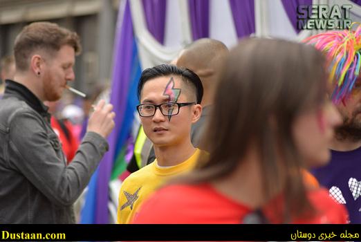 People attending the Manchester Pride Parade 2016 on August 27, 2016 in Manchester, England. The Manchester Pride events are to celebrate the variety of sexualities in the city and a way to reduce discrimination. (Photo by Jonathan Nicholson/NurPhoto via Getty Images)