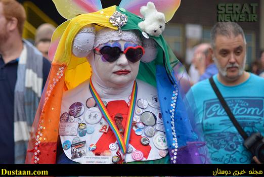 A person attending Manchester Pride 2016 on August 27, 2016 in Manchester, England. The Manchester Pride events are to celebrate the variety of sexualities in the city and a way to reduce discrimination. (Photo by Jonathan Nicholson/NurPhoto via Getty Images)