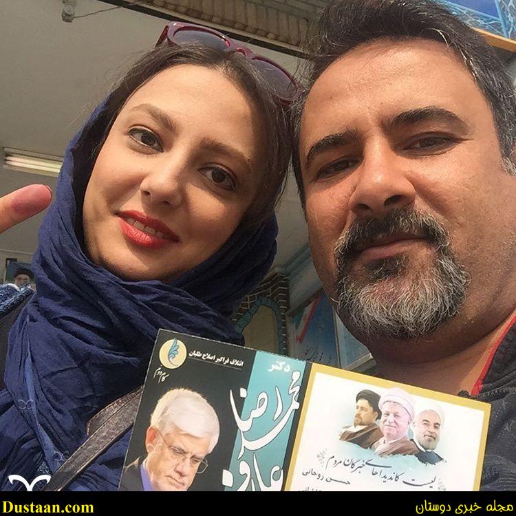 جدیدترین عکس های بازیگران و چهره های مشهور همراه با همسرانشان 