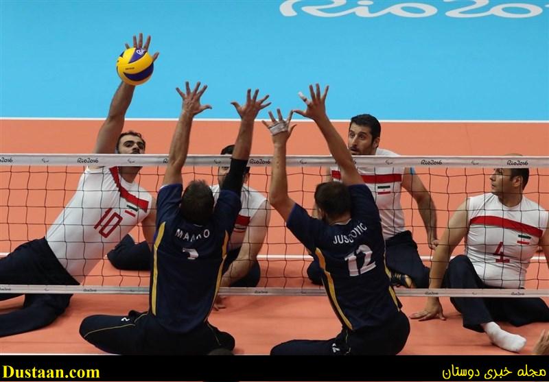 والیبال نشسته ایران و بوسنی