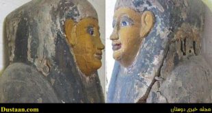 یافتن تابوت مصر باستان بین دیوارهای خانه یک مرد بریتانیایی