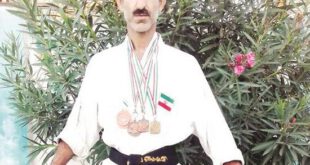 رفتگر ۴۵ ساله‌ قهرمان کاراته ایران