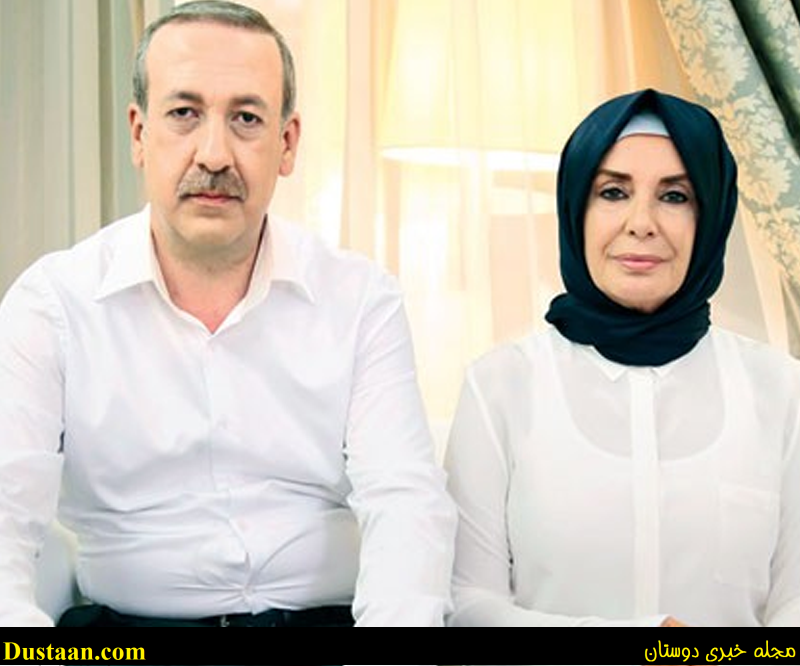 گریم نقش‌های اردوغان و همسرش در سینمای ترکیه 